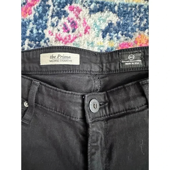 Adriano Goldschmied The Prima Mid Rise Cigarette Straight Leg Jean Size 31R - Picture 2 of 5